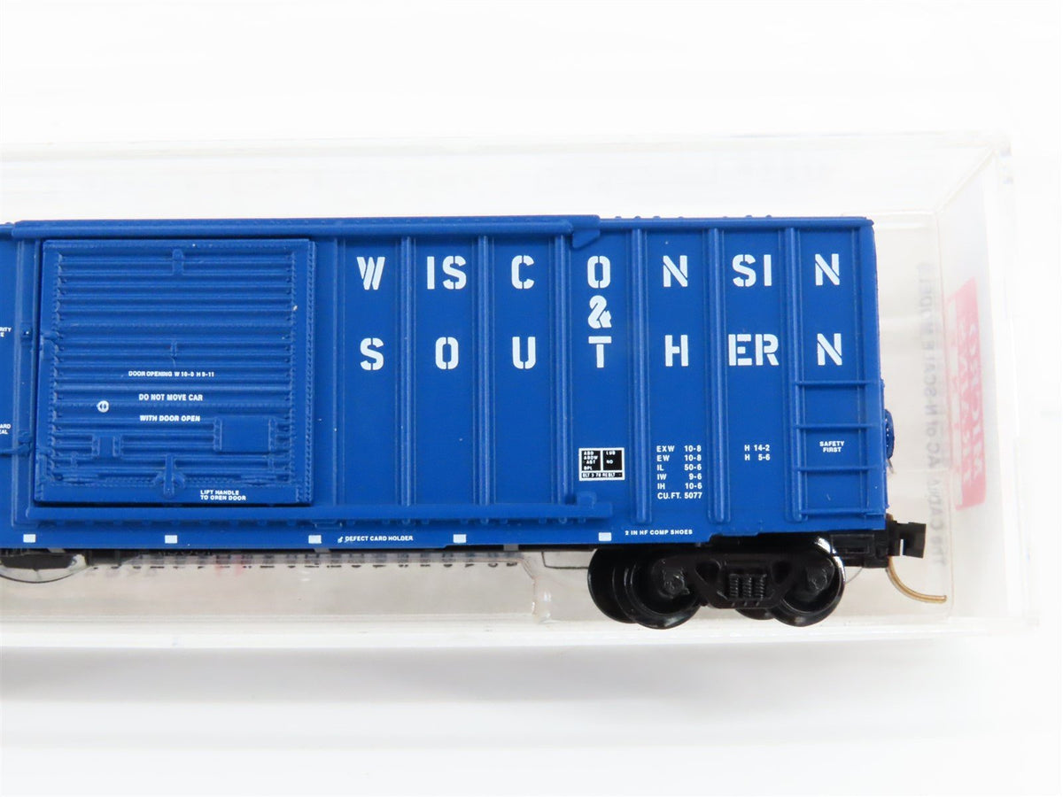 N Scale Micro-Trains Line MTL 25570 WSOR Wisconsin &amp; Southern 50&#39; Box Car 101545