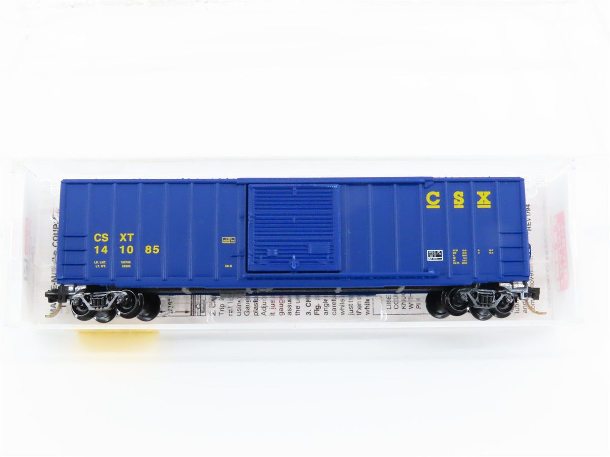 N Scale Micro-Trains Line MTL 25550/3 CSXT 50&#39; Single Door Box Car #141085