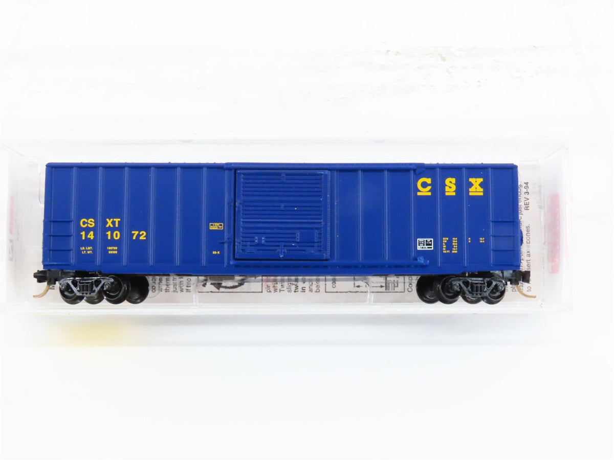 N Scale Micro-Trains Line MTL 25550/2 CSXT 50&#39; Single Door Box Car #141072