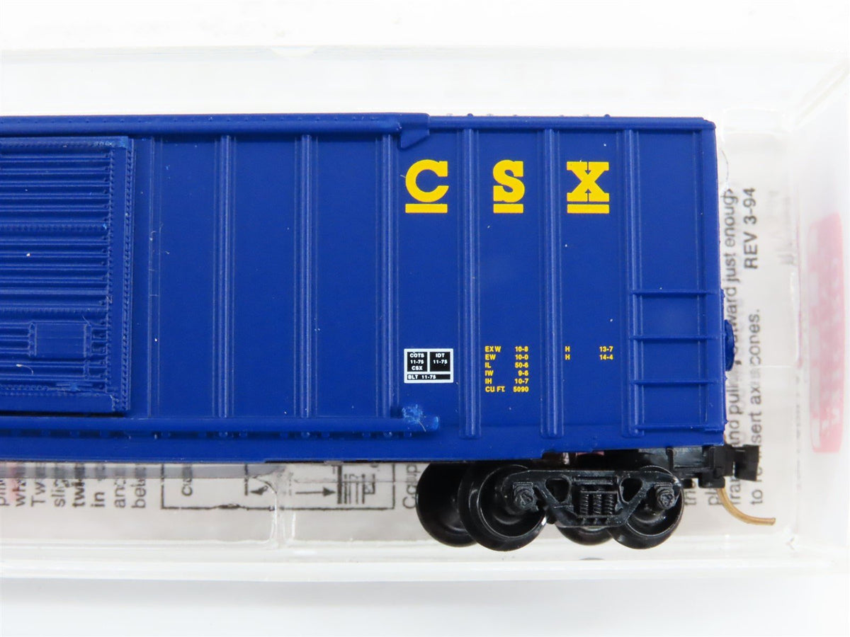 N Scale Micro-Trains Line MTL 25550/2 CSXT 50&#39; Single Door Box Car #141072