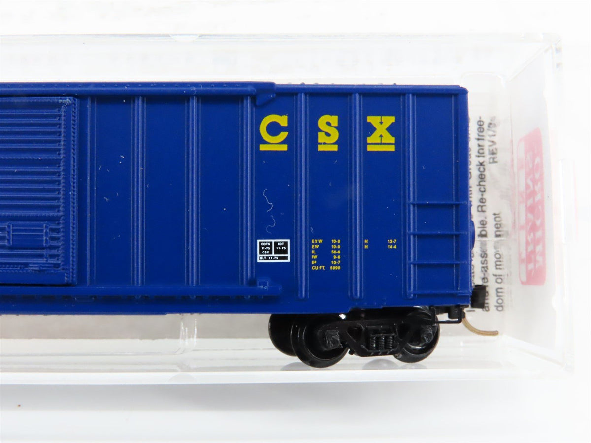 N Scale Micro-Trains Line MTL 25550/1 CSXT 50&#39; Single Door Box Car #141053