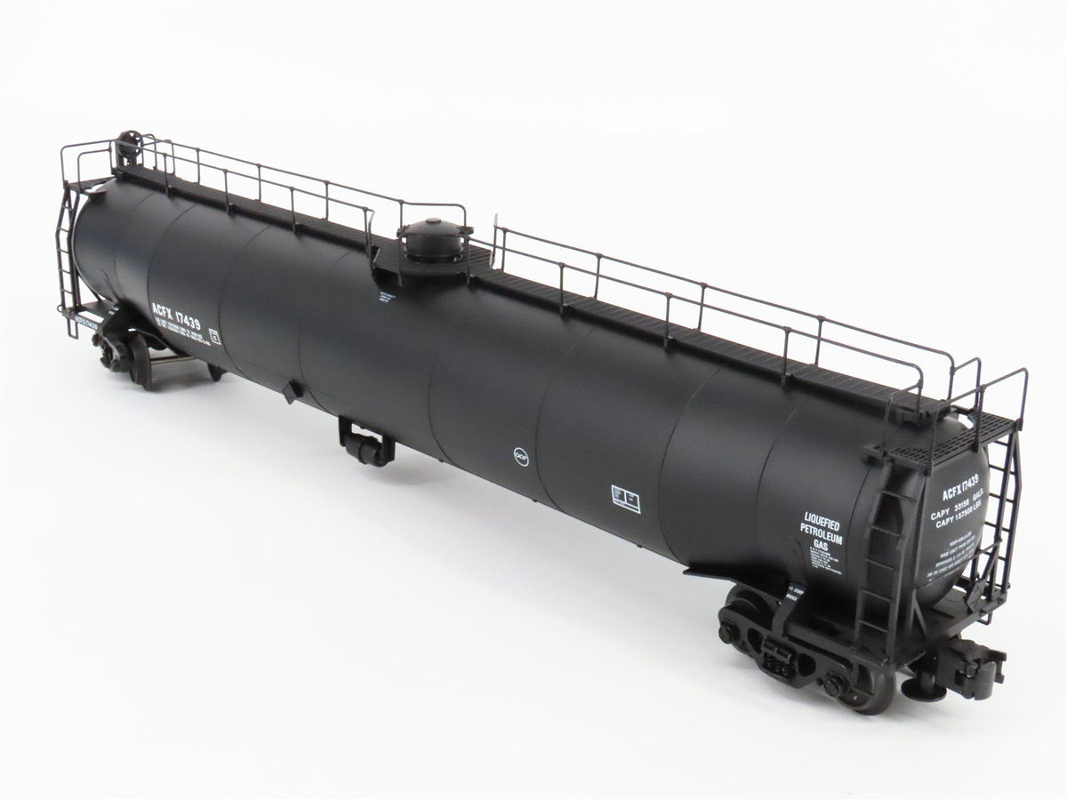 O Gauge 3-Rail Atlas ACFX 33,000 Gallon Liquified Petroleum Gas Tank Car #17439