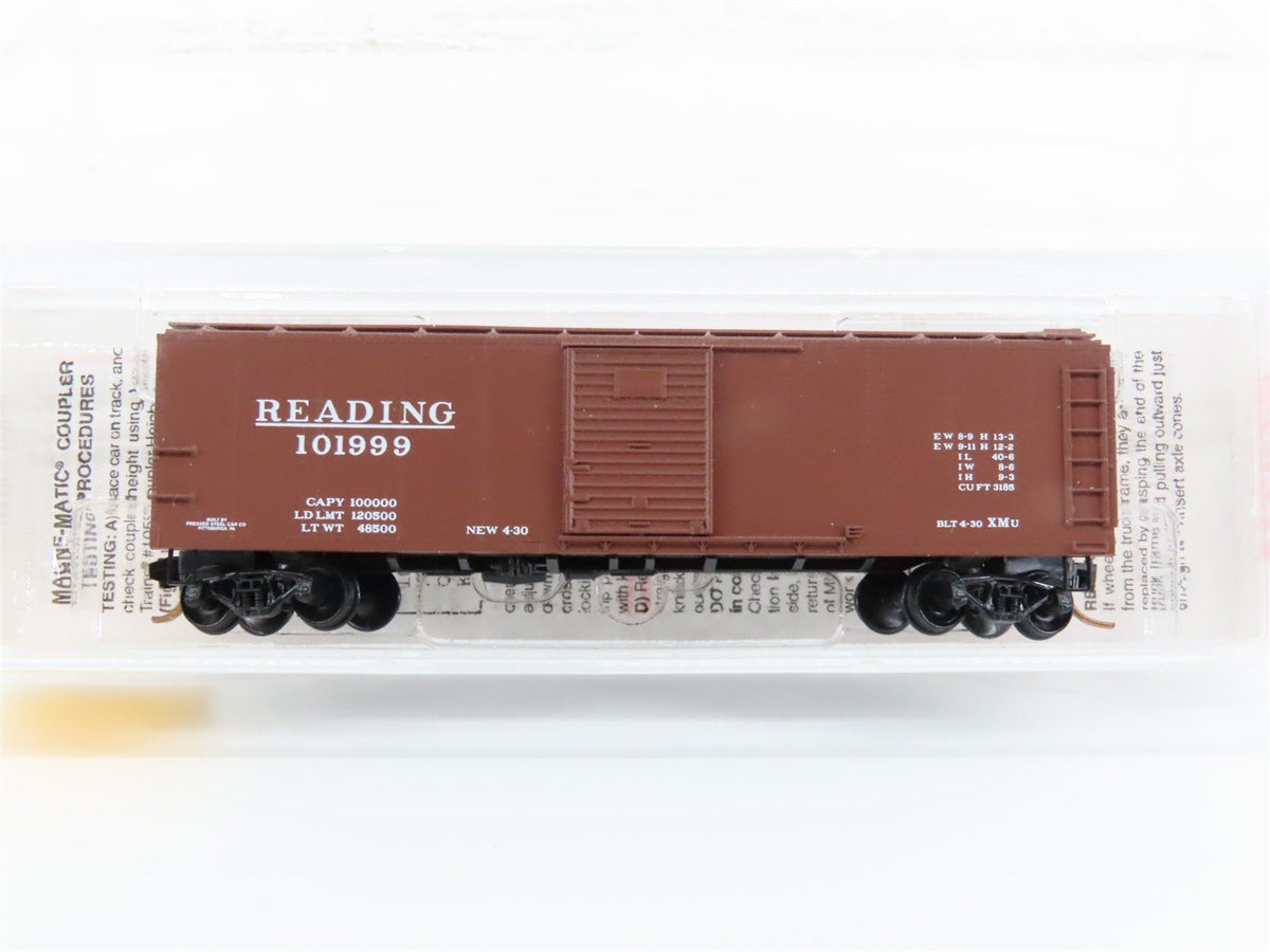 N Scale Micro-Trains Line MTL 120010 RDG Reading 40&#39; Single Door Box Car #101999