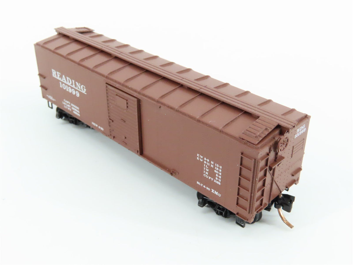 N Scale Micro-Trains Line MTL 120010 RDG Reading 40&#39; Single Door Box Car #101999