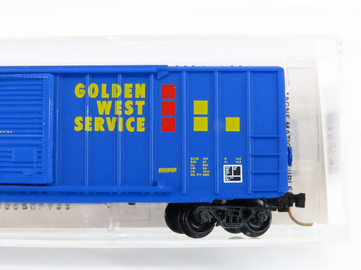 N Scale Micro-Trains MTL 25520 GVSR Golden West Service 50&#39; Box Car #767062