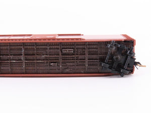 N Scale Micro-Trains MTL Undecorated Brown 50' Plug & Sliding Door Box Car