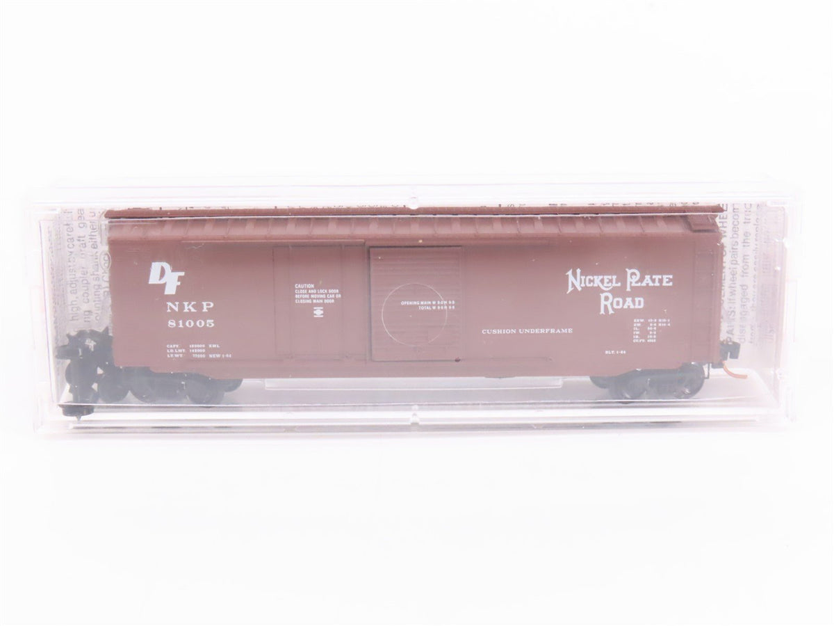 N Scale Micro-Trains MTL 33110 NKP Nickel Plate Road 50&#39; Box Car #81005