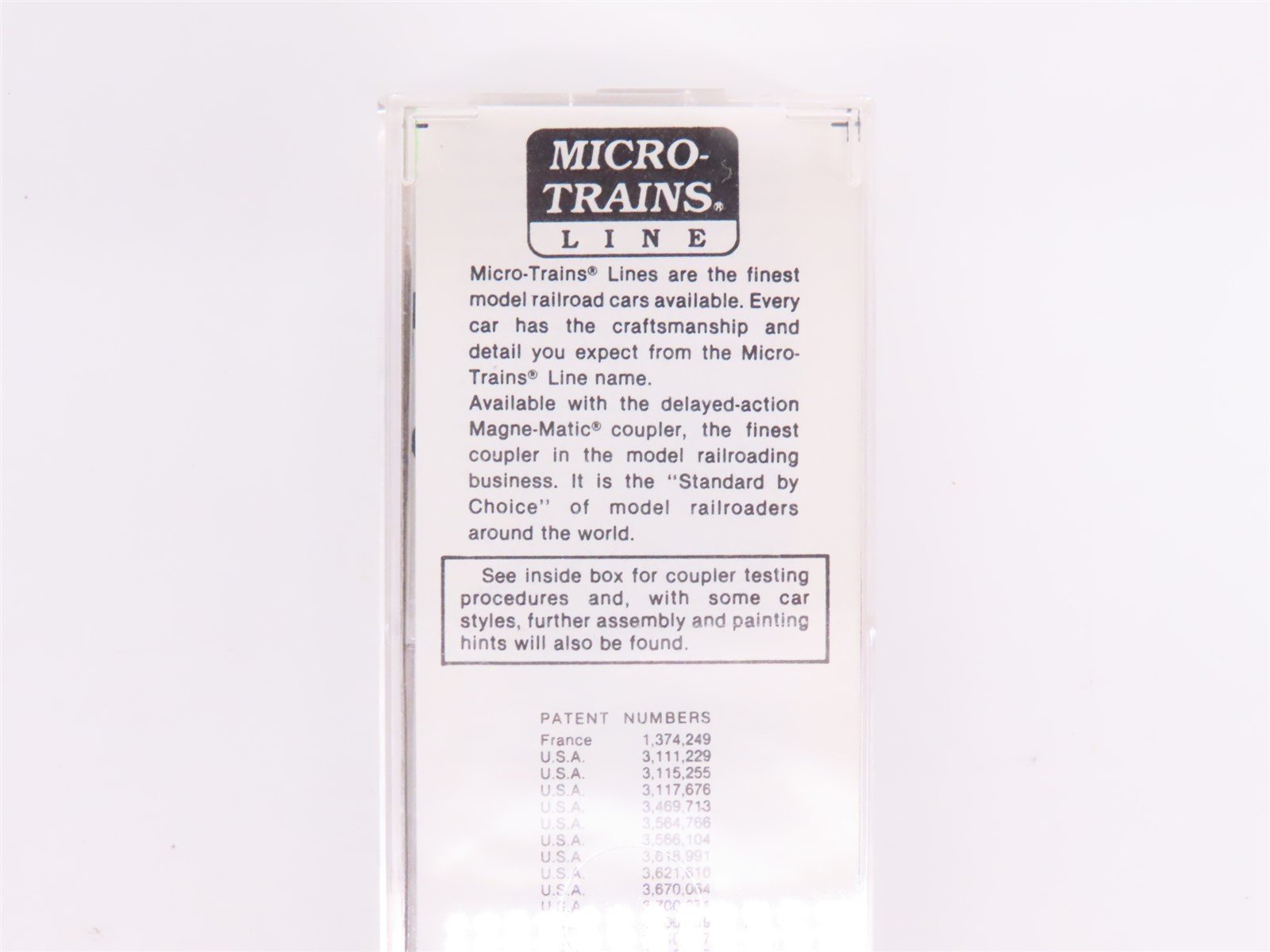 N Scale Micro-Trains MTL 33090 CP Canadian Pacific Railway 40' Box Car #293571