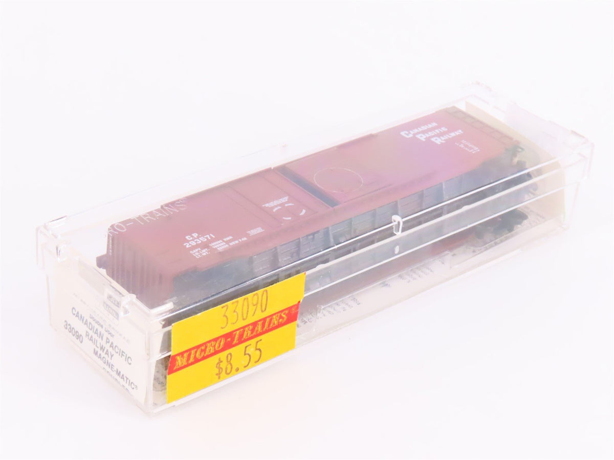 N Scale Micro-Trains MTL 33090 CP Canadian Pacific Railway 40&#39; Box Car #293571