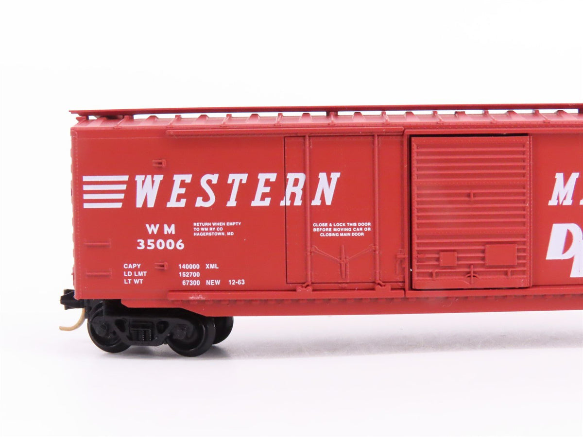 N Scale Micro-Trains MTL 33070 WM Western Maryland Railroad 50&#39; Box Car #35006