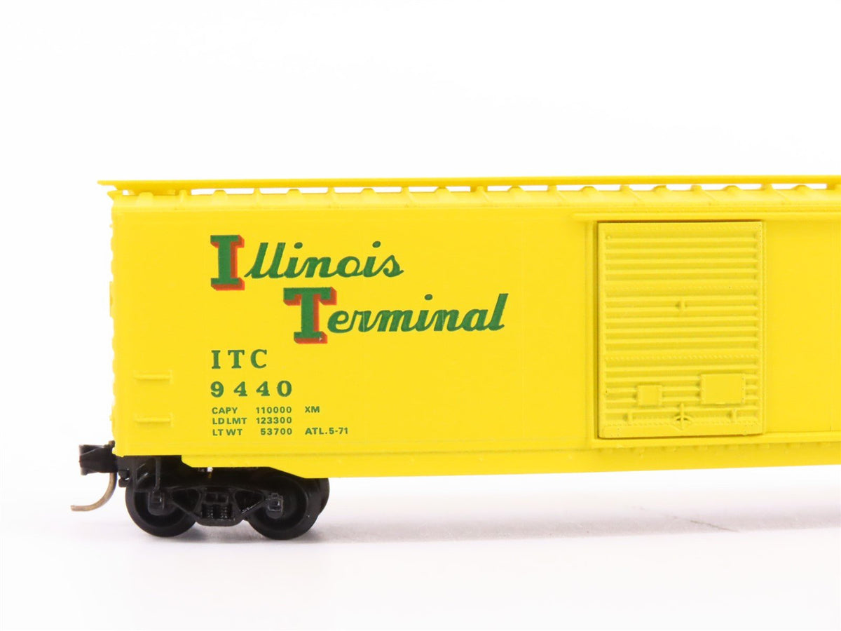 N Scale Micro-Trains MTL 31010 ITC Illinois Terminal Railroad 50&#39; Box Car #9440