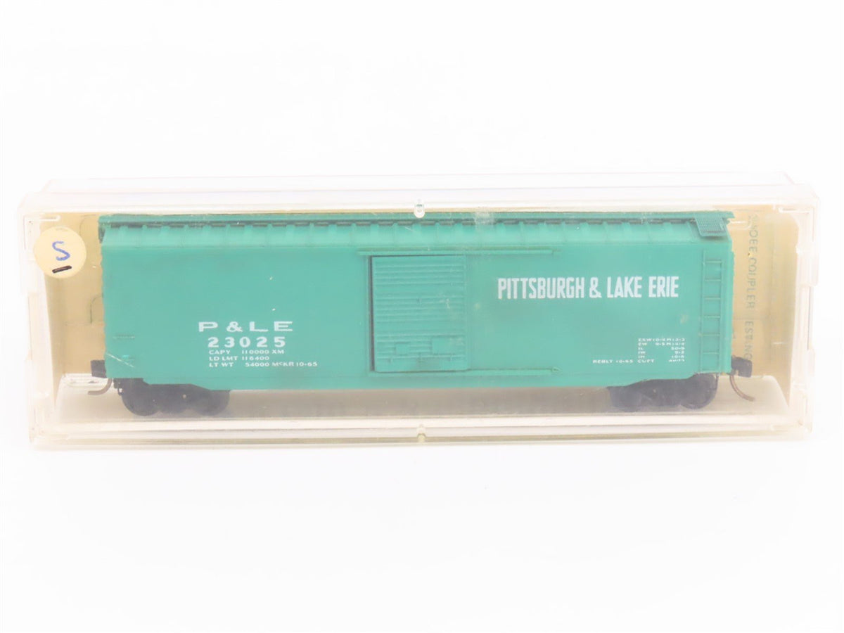 N Kadee Micro-Trains MTL 31139 P&amp;LE Pittsburgh &amp; Lake Erie 50&#39; Box Car #23025