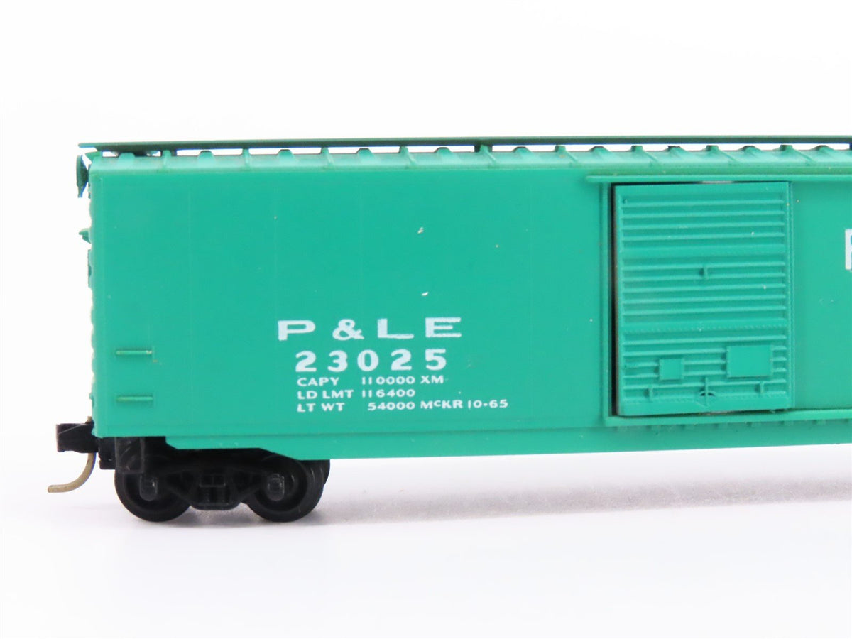 N Kadee Micro-Trains MTL 31139 P&amp;LE Pittsburgh &amp; Lake Erie 50&#39; Box Car #23025