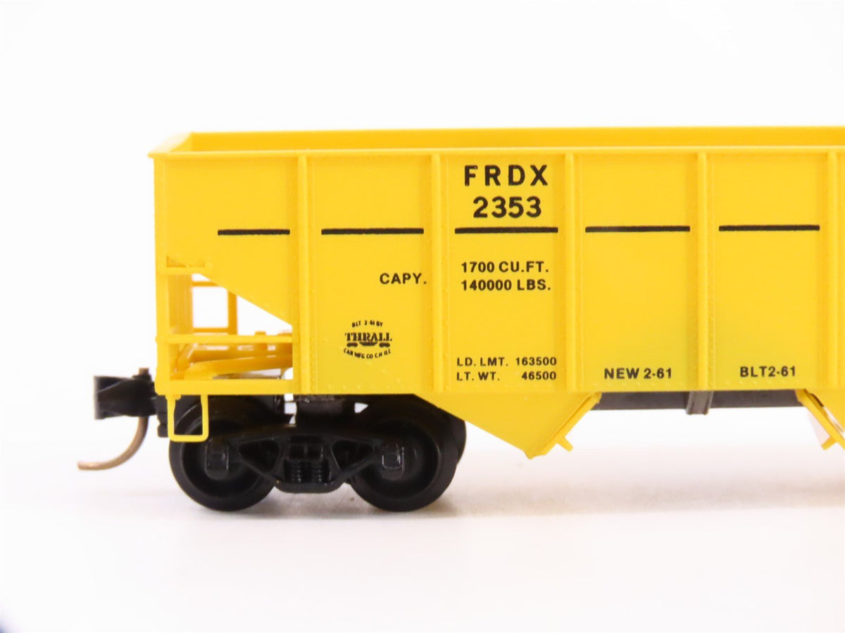 N Scale Micro-Trains MTL 56020 FRDX Ford Motor Company 2-Bay Open Hopper #2353