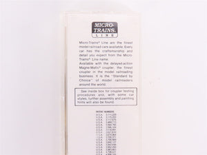 N Scale Micro-Trains MTL 56020 FRDX Ford Motor Company 2-Bay Open Hopper #2353