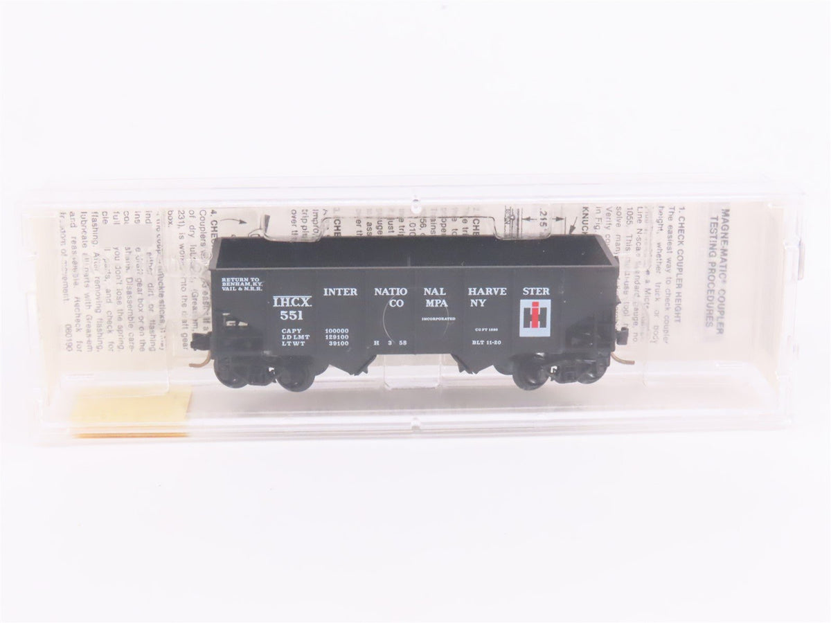 N Scale Micro-Trains MTL 56030 IHCX International Harvester 2-Bay Hopper #551