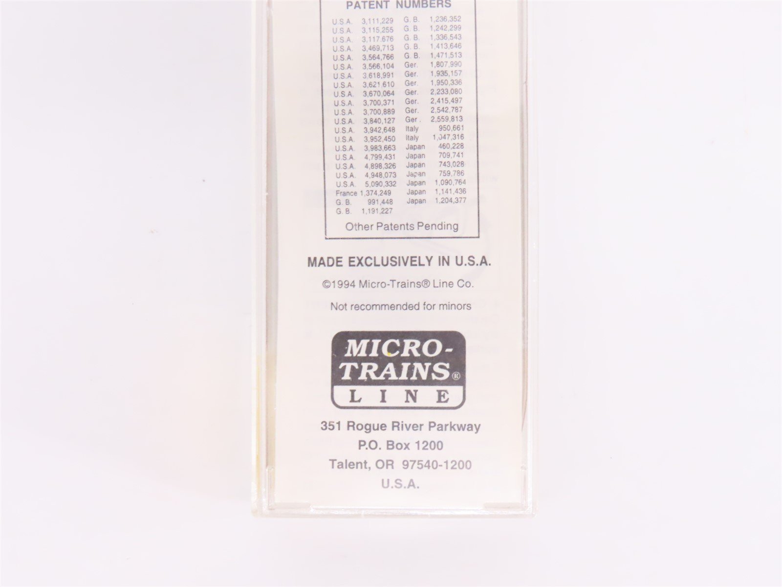 N Scale Micro-Trains MTL 81020 SEAU Sea Land 40' Container