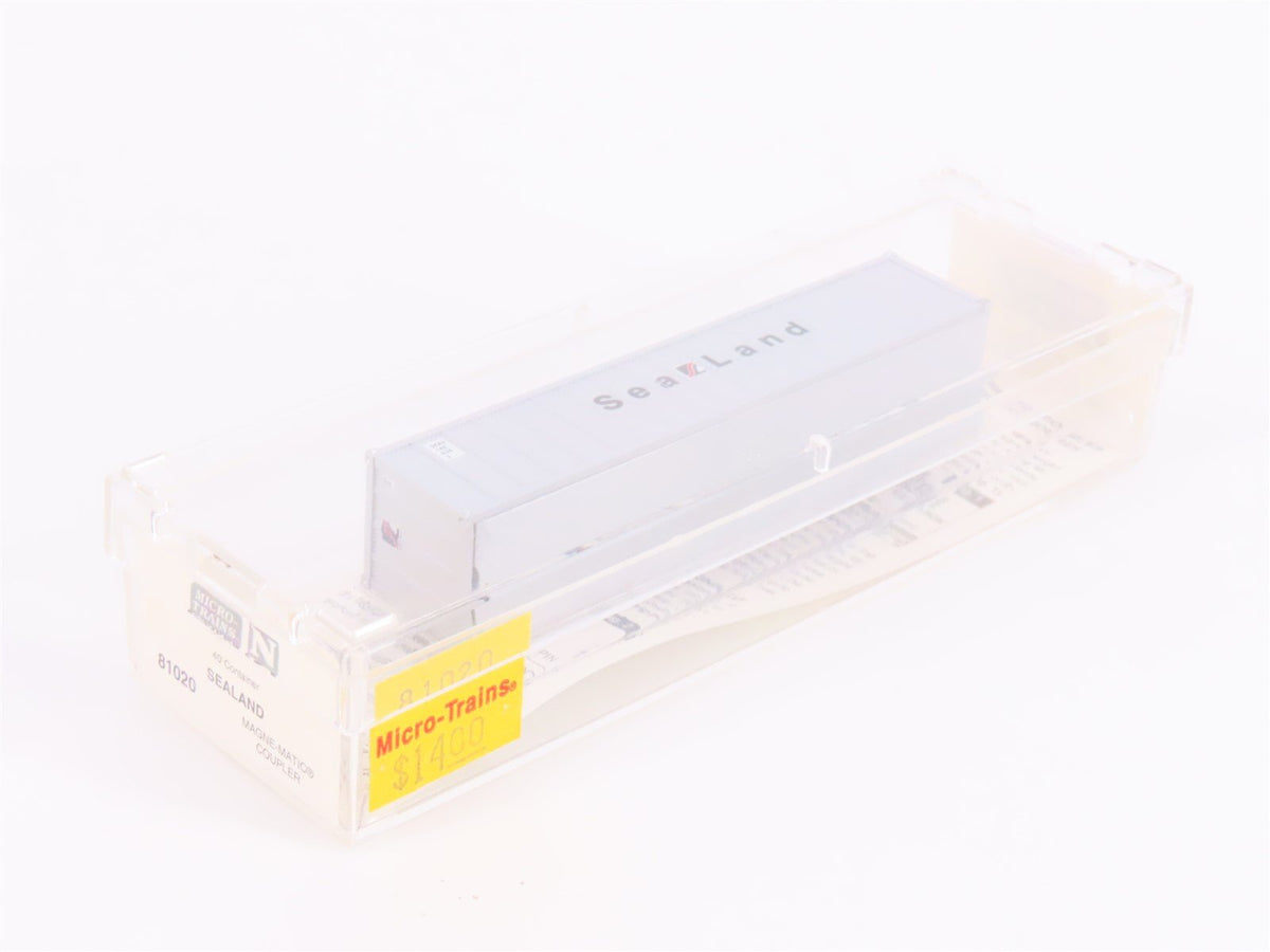 N Scale Micro-Trains MTL 81020 SEAU Sea Land 40&#39; Container