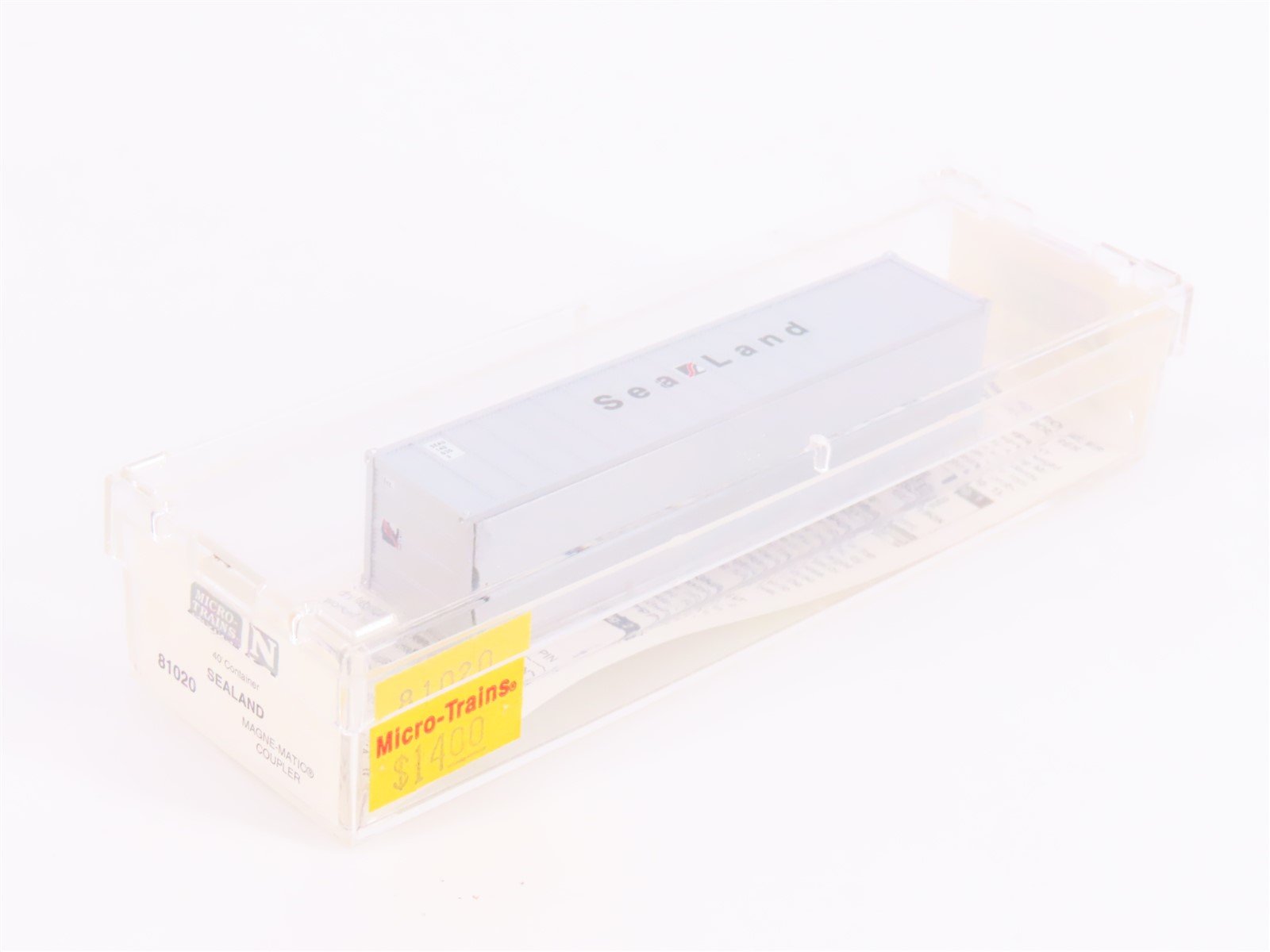 N Scale Micro-Trains MTL 81020 SEAU Sea Land 40' Container
