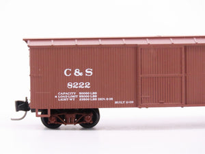 Nn3 Scale Micro-Trains MTL 15106 C&S Colorado & Southern 30' Box Car #8222