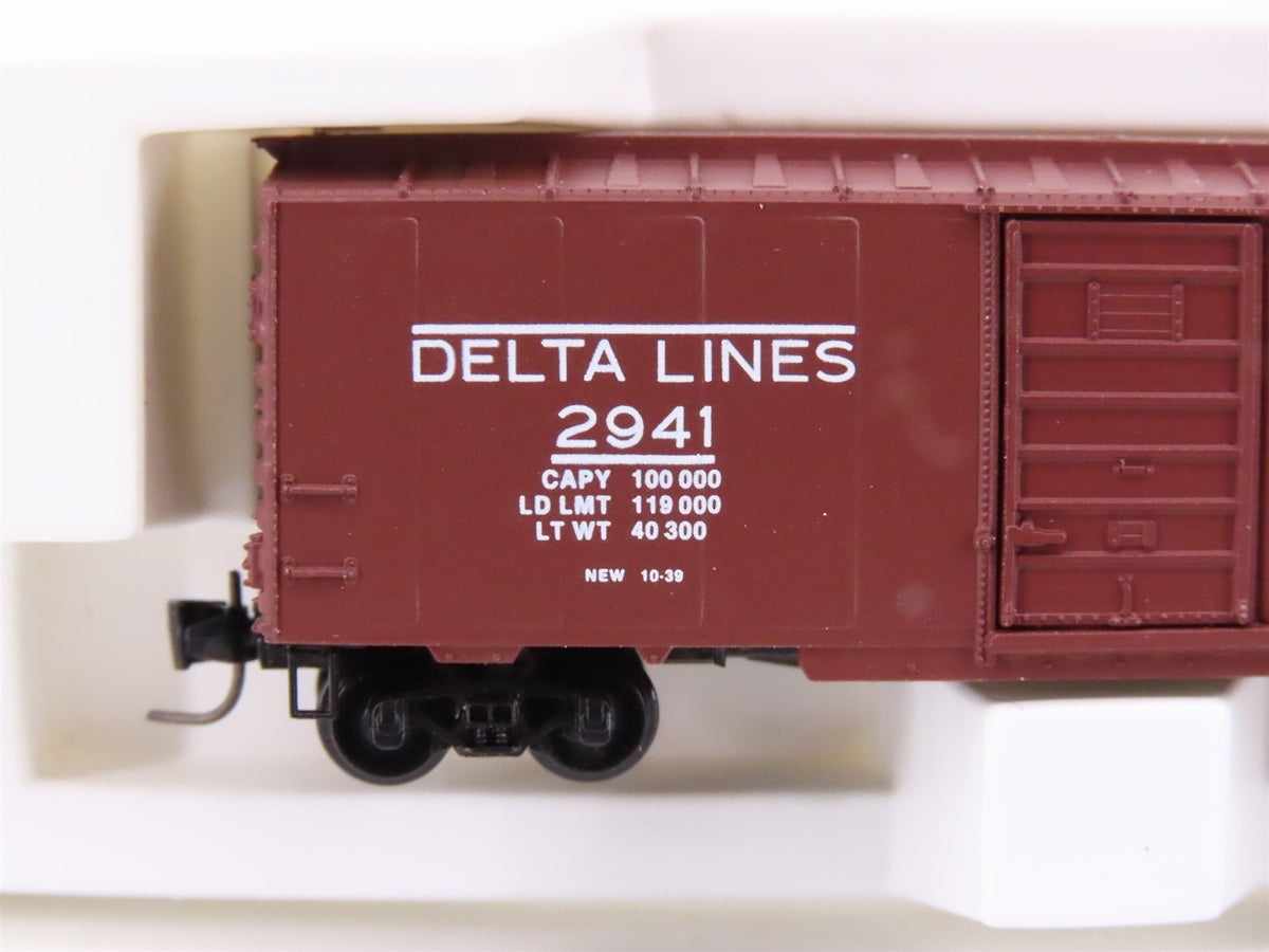 Z Scale Micro-Trains MTL Heritage Collection No.3 Delta Lines Box Car #2941