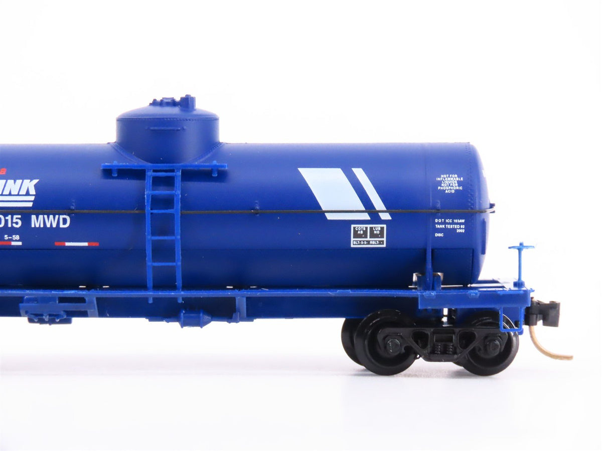 N Scale Micro-Trains MTL 65390 MRL Montana Rail Link 39&#39; Tank Car #100015