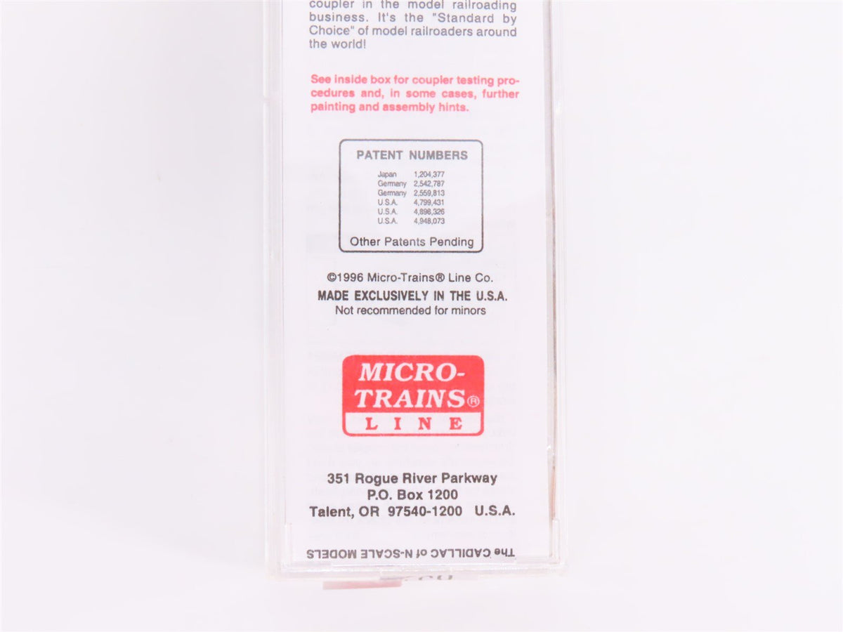 N Scale Micro-Trains MTL 65390 MRL Montana Rail Link 39&#39; Tank Car #100015