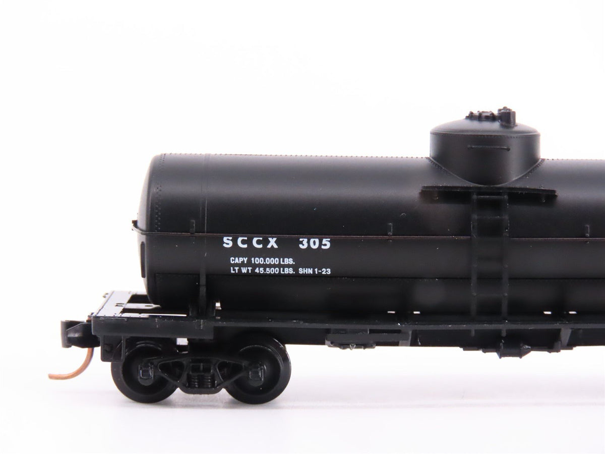 N Scale Micro-Trains MTL 65520 SCCX Shell 39&#39; Single Dome Tank Car #305