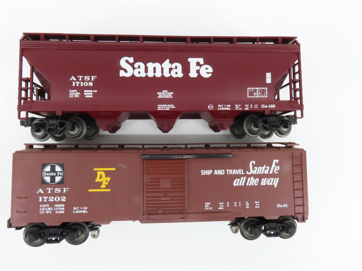 O Gauge 3-Rail Lionel 6-11713 ATSF Santa Fe Dash 8-40B Diesel Loco Set w/6 Cars