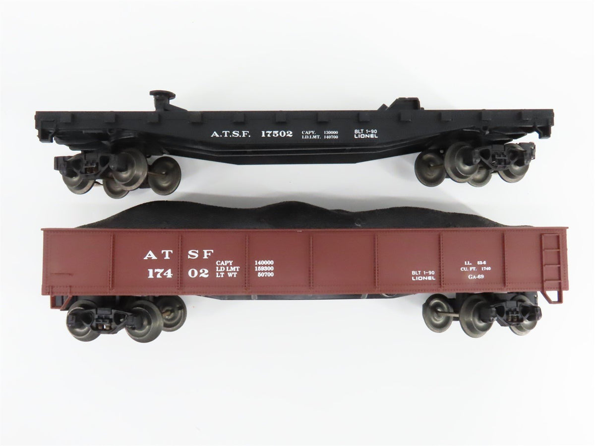 O Gauge 3-Rail Lionel 6-11713 ATSF Santa Fe Dash 8-40B Diesel Loco Set w/6 Cars