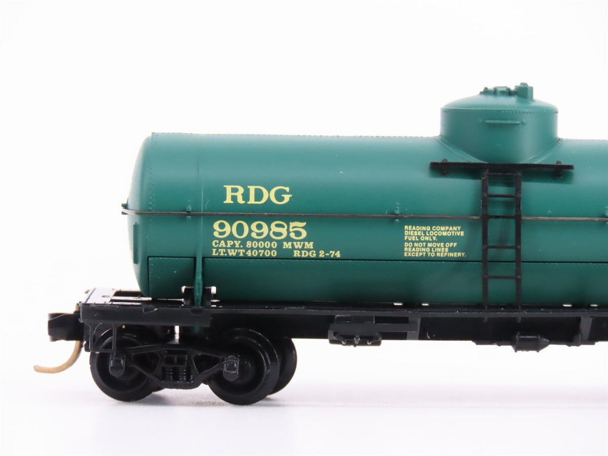 N Scale Micro-Trains MTL 65350 RDG Reading 39&#39; Single Dome Tank Car #90985