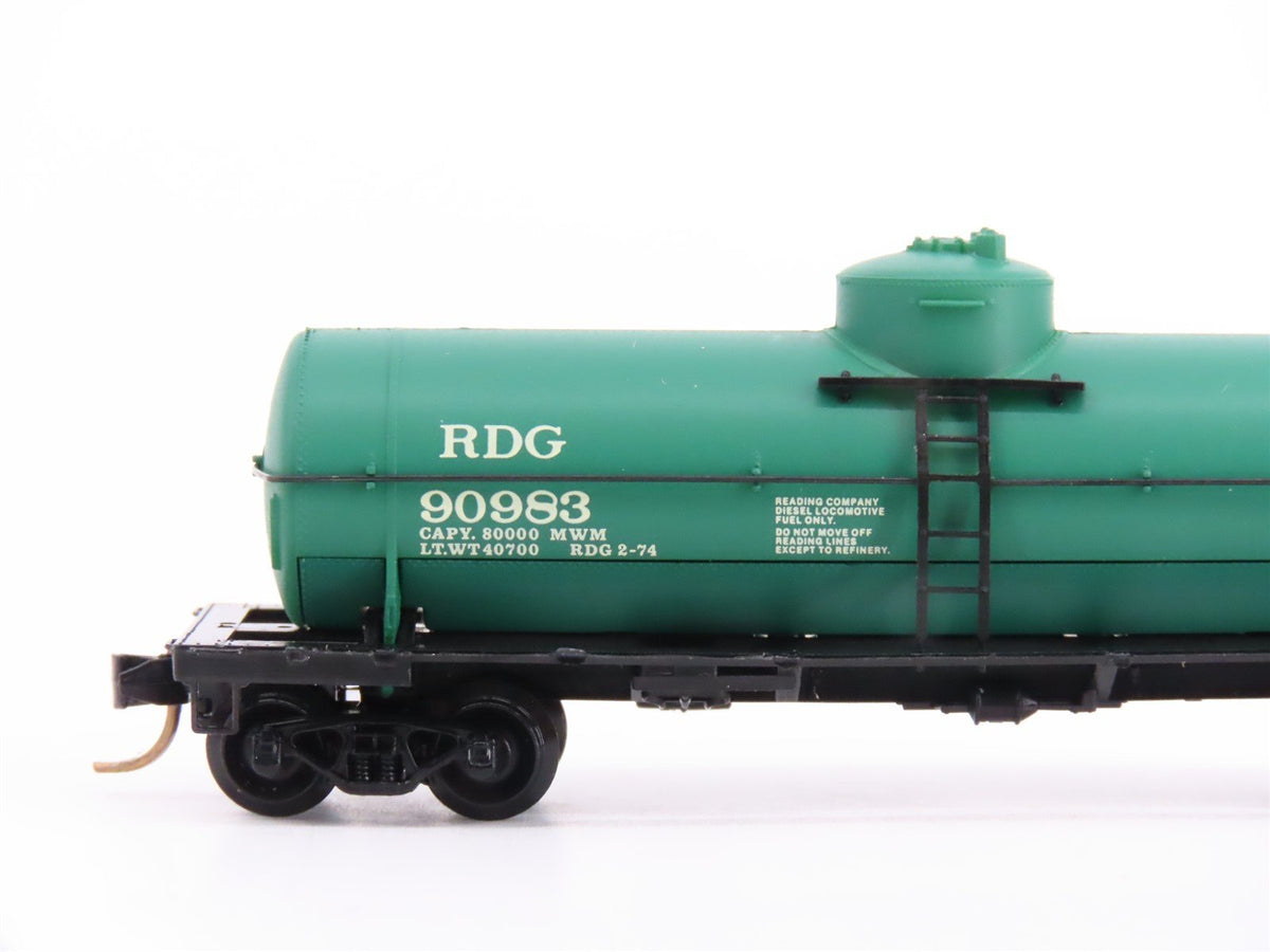 N Scale Micro-Trains MTL 65350 RDG Reading 39&#39; Single Dome Tank Car #90983