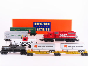 O Gauge 3-Rail Lionel SOO Line Special GP38-2 Diesel Locomotive Set w/5 Cars