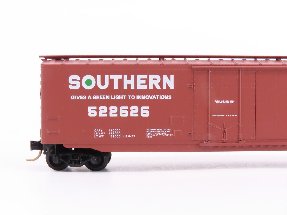 N Scale Micro-Trains MTL 32240 SOU Southern 50&#39; Plug Door Box Car #522626