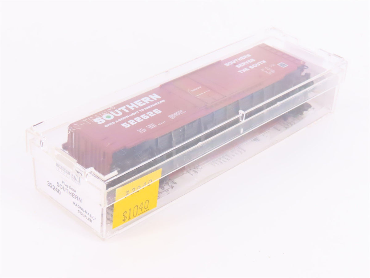 N Scale Micro-Trains MTL 32240 SOU Southern 50&#39; Plug Door Box Car #522626