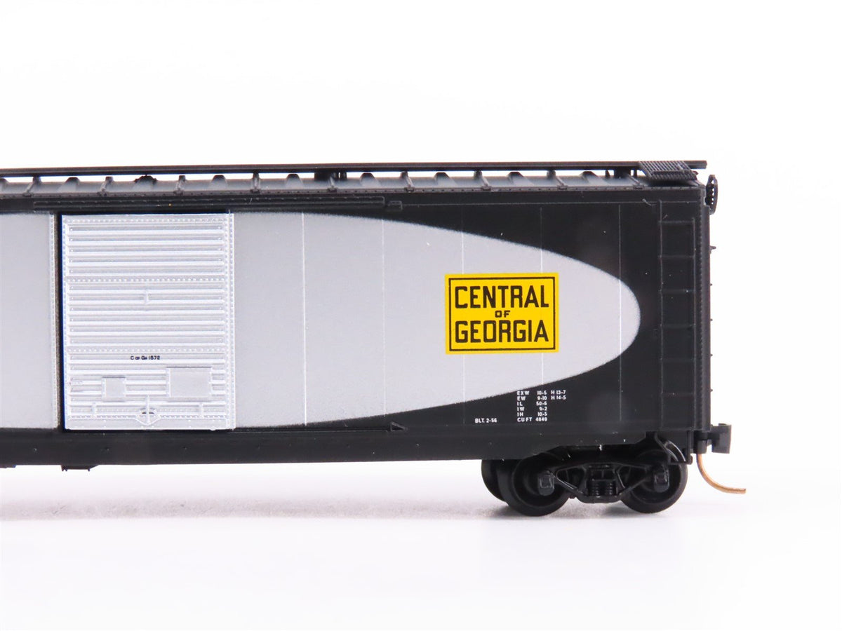 N Scale Micro-Trains MTL 31280 CG Central of Georgia 50&#39; Box Car #1572