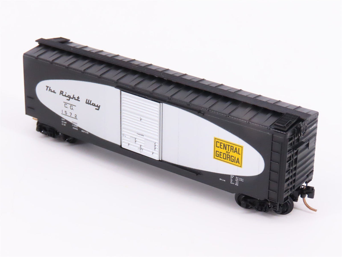 N Scale Micro-Trains MTL 31280 CG Central of Georgia 50&#39; Box Car #1572