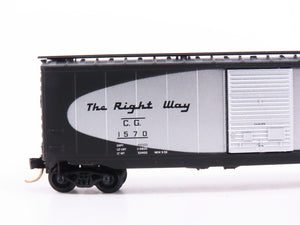 N Scale Micro-Trains MTL 31280 CG Central of Georgia 50' Box Car #1570