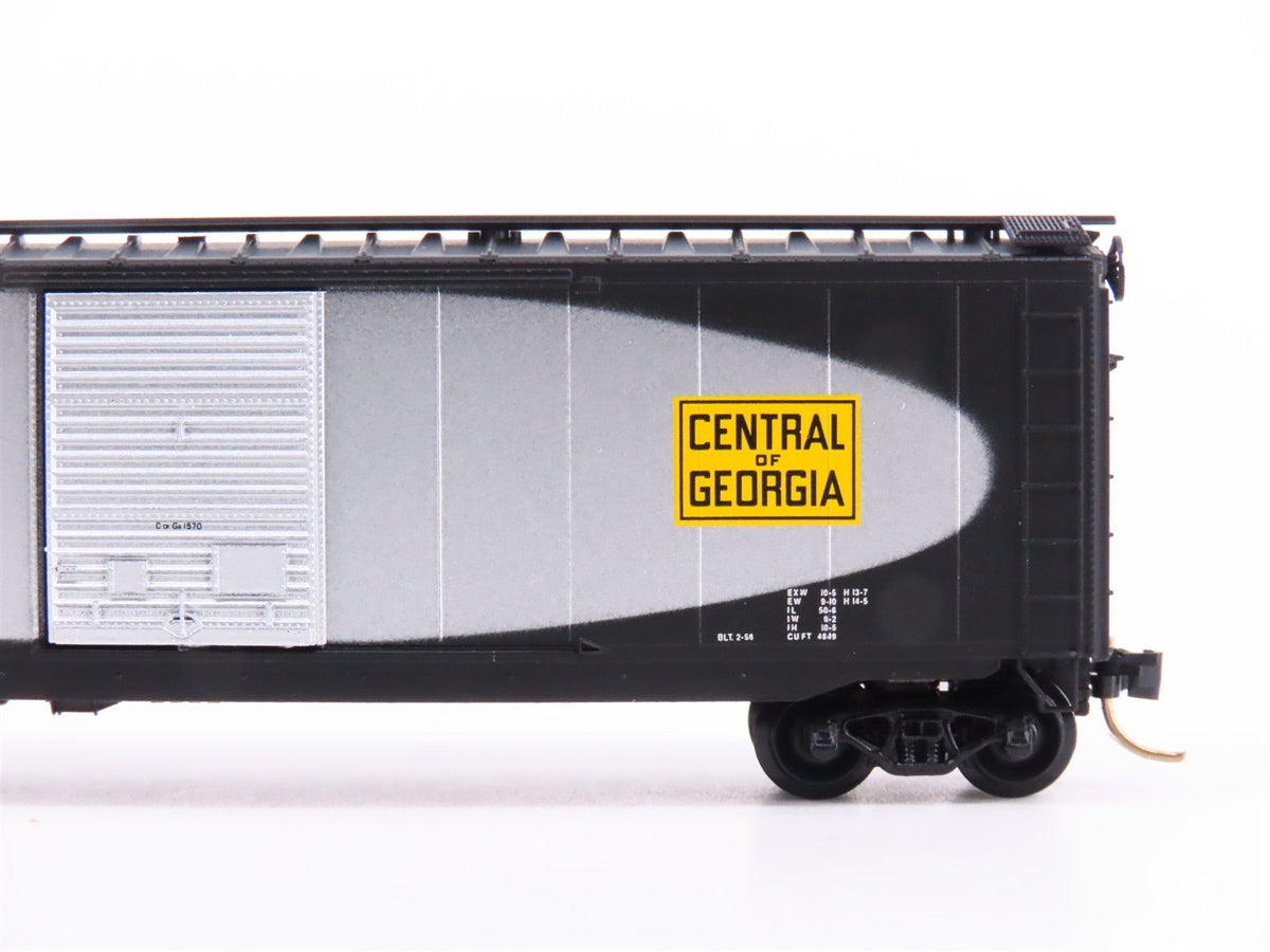 N Scale Micro-Trains MTL 31280 CG Central of Georgia 50&#39; Box Car #1570