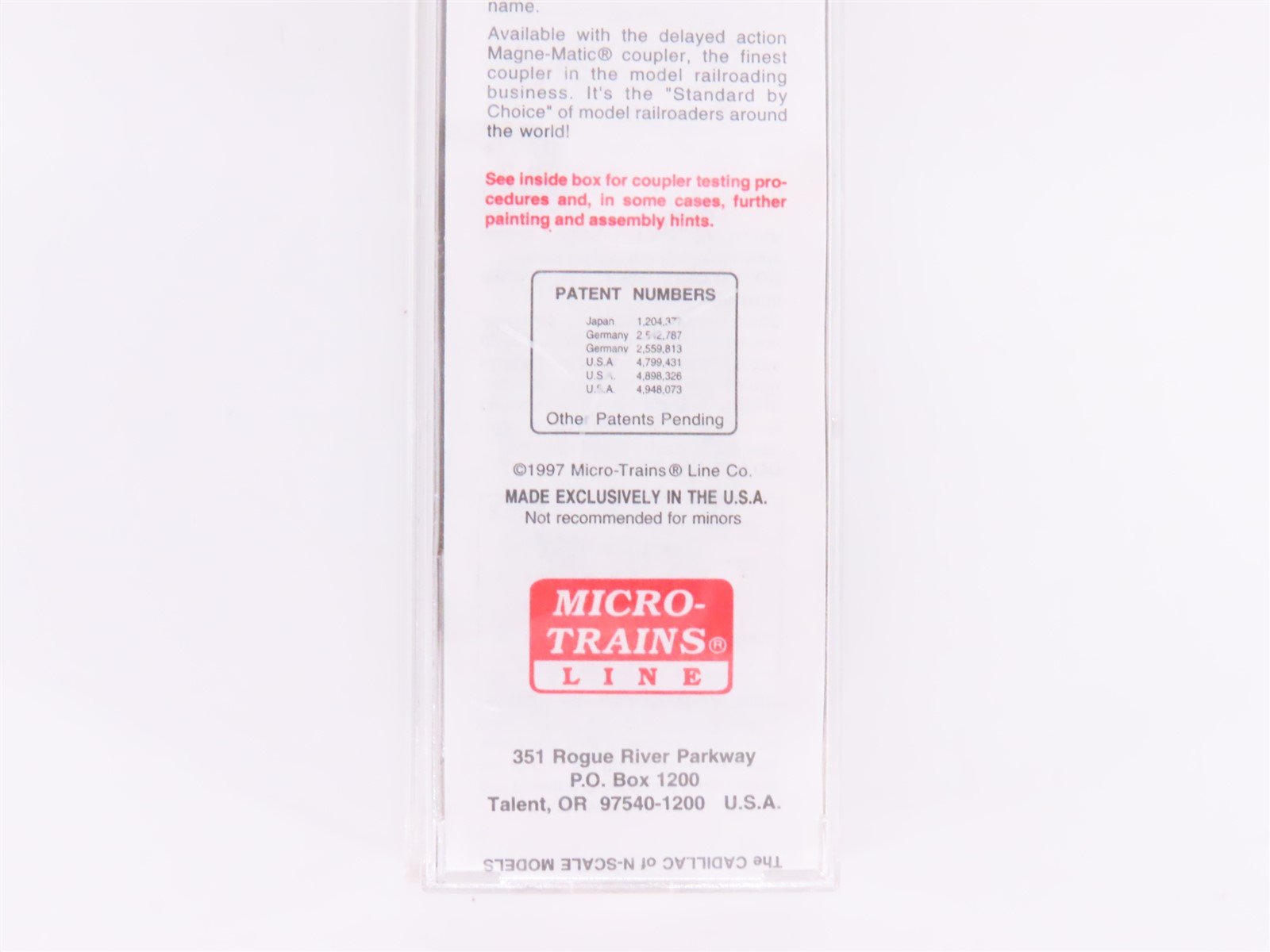 N Scale Micro-Trains MTL 31280 CG Central of Georgia 50' Box Car #1570