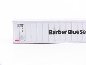 N Scale Micro-Trains MTL 81030 Barber Blue Sea 40' Container - Custom