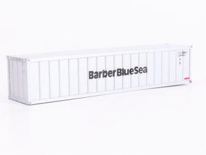 N Scale Micro-Trains MTL 81030 Barber Blue Sea 40' Container - Custom
