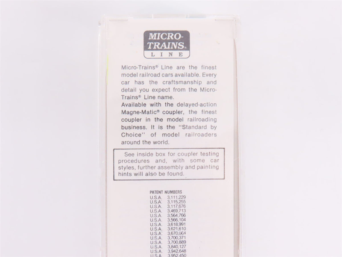 N Scale Micro-Trains MTL 81030 Barber Blue Sea 40&#39; Container - Custom