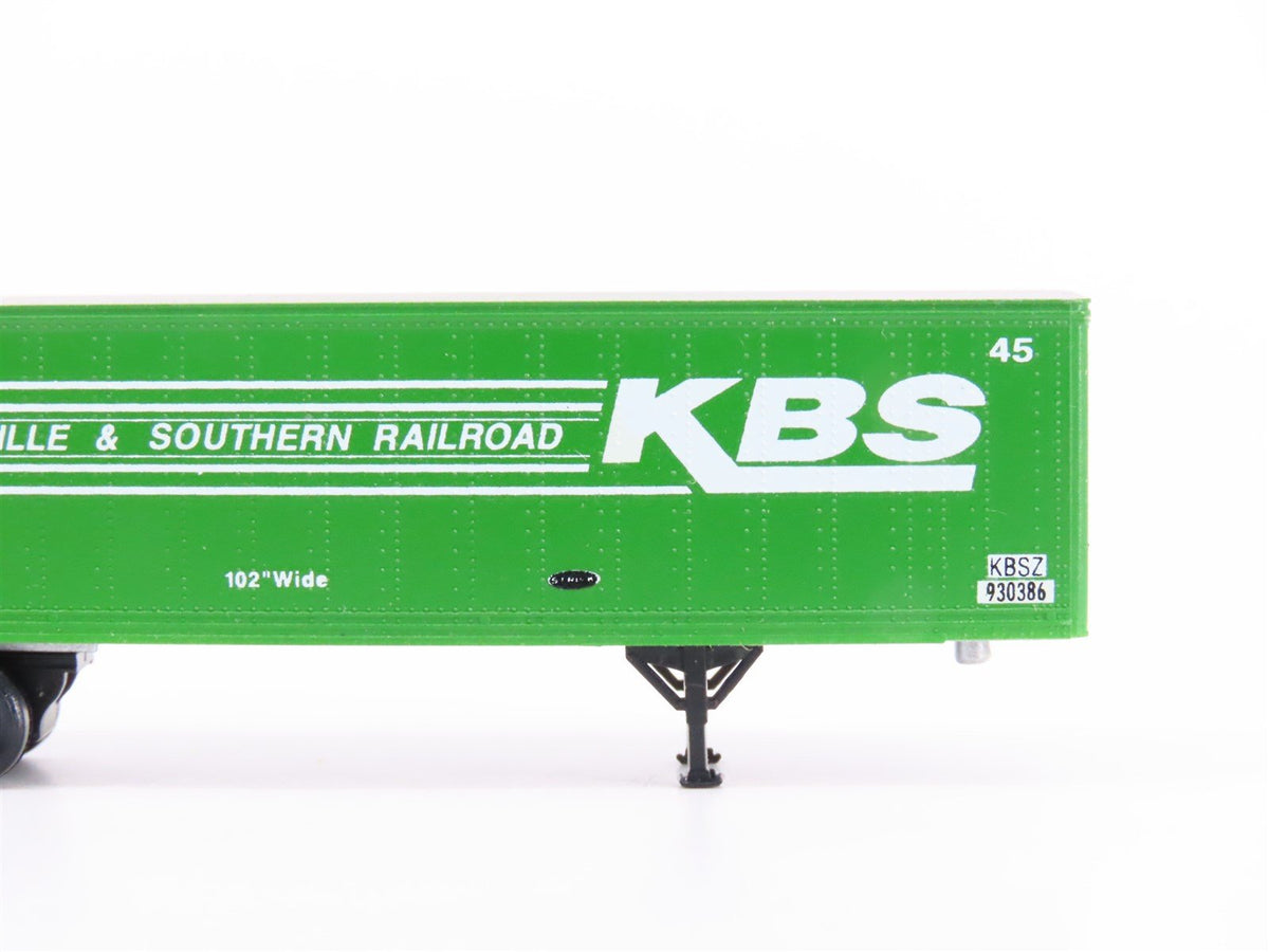 N Micro-Trains MTL 67000 KBS Kankakee Beaverville &amp; Southern Trailer - Custom