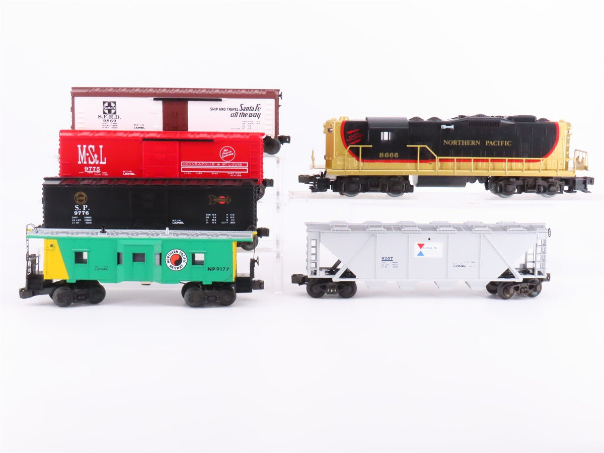 O Gauge 3-Rail Lionel 6-1672 Service Station Diesel Locomotive Set w/5 Cars