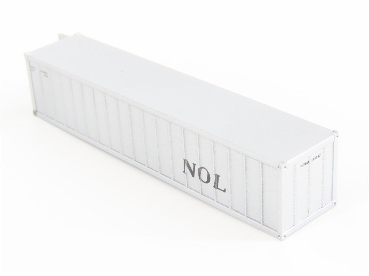 N Scale Micro-Trains MTL 81030/1 NOL Neptune Orient Lines 40&#39; Container