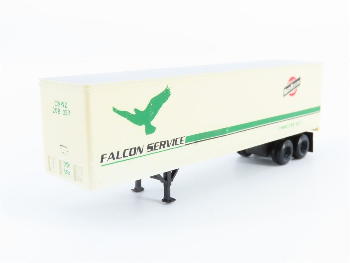 N Micro-Trains MTL 66000 CNWZ Chicago Northwestern 40&#39; Trailer #208037 - Custom