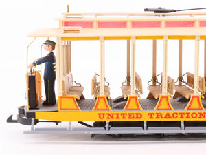 G Scale Bachmann 93938 United Traction Co Open Street Car #504