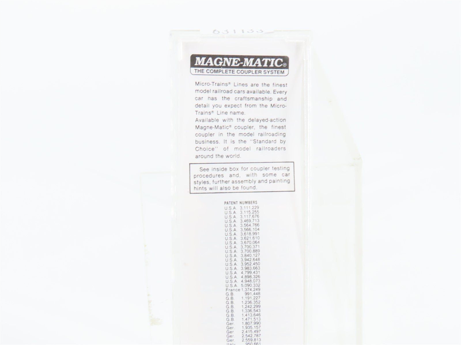 N Scale Micro-Trains Line MTL 66060 40' Van Trailer #1992