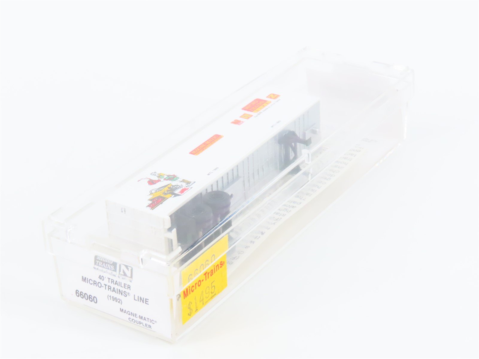 N Scale Micro-Trains Line MTL 66060 40' Van Trailer #1992